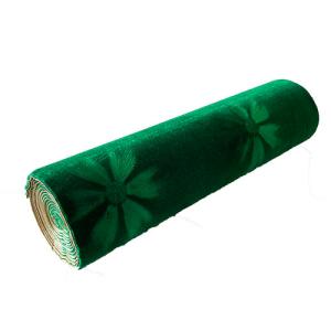 のり付き生地　ネオチンチラ　グリーン　1/2幅　新品 トラックストップ ターン 内装生地 金華山生地 モケット ネオ チンチラ