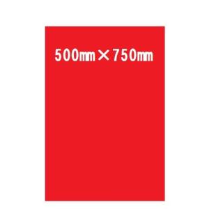 トラック用 EVA（泥よけ）厚み2mm レッド 赤 600mmX900mm 無地泥除け