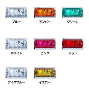 日本ボデーパーツ工業 JB 激光LED角BIGマーカー 橙 (アンバー) カー