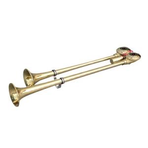 NIKKEN AIRHORN バトルスーパーロング DC24V 真鍮メッキ BS482-24 サウン...