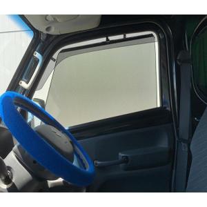 トラック用ロールスクリーン L＆Rセット キャリーDA16T（電動格納式ミラー車は不可）｜turn-wadayama
