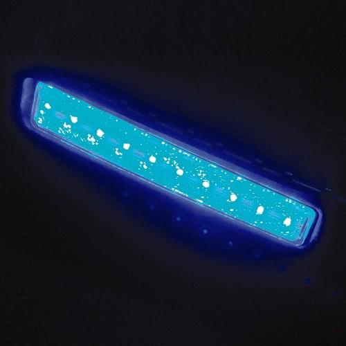 流星ステップランプ2 DC24V クリア ブルー ledランプ 電飾 レフレクター LED反射板 ス...