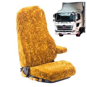 トラック 雅 いすゞギガ用チンチラシートカバーレッド運転席