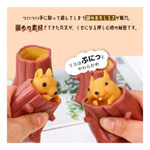 リス 飛び出す スクイーズ ストレス 解消 発...の詳細画像2