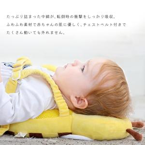 ベビーヘッドガード ハチリュック 赤ちゃん 転...の詳細画像1