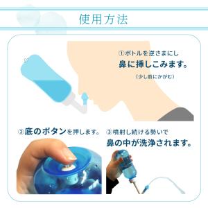 鼻洗浄器 鼻腔洗浄器 鼻洗浄ボトル ノーズシャ...の詳細画像4
