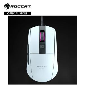 ROCCAT ロキャット Burst Core 超軽量光学コアゲーミングマウス  ホワイト 国内正規品