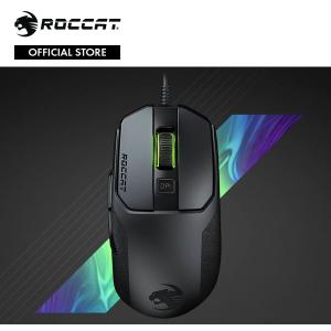 ROCCAT ロキャット Kain 100 AIMO RGBゲーミングマウス ブラック  ドイツデザイン ROC-11-610-BK