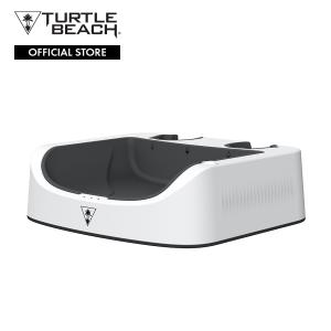 Turtle Beach Fuel VR チャージャー Meta Quest 2 用コンパクト VR 充電ステーション ホワイトグレー｜turtlebeach