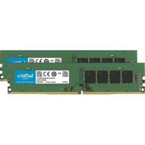 Crucial PC4-21300 (DDR4-2666）288pin UDIMM 64GB（32G...