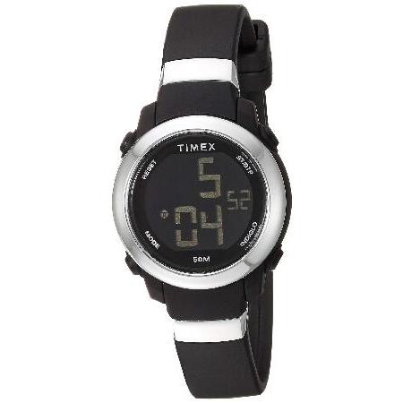 Timex レディース DGTL スタックナンバー 28mm 腕時計 One Size ブラック/シ...