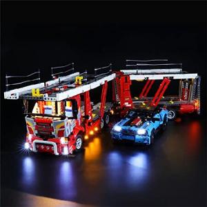 GEAMENT LED Light Kit Compatible with Lego Car Tra...