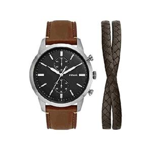 Fossil Men&apos;s Townsman Quartz Stainless Steel and E...