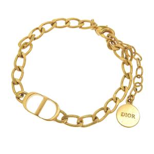 ディオール 30 Montaigne チェーン ブレスレット GP ユニセックス Dior 中古 【アパレル・小物】｜turuya783