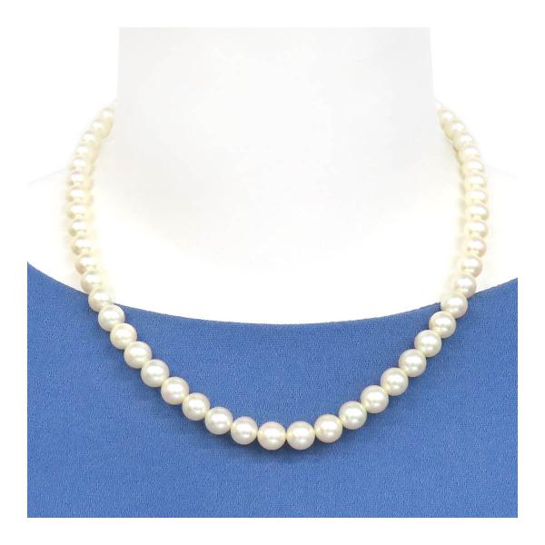 ミキモト アコヤ パール ネックレス K14WG レディース MIKIMOTO [美品] 中古 【ジ...