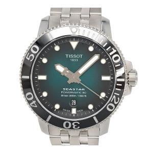 ティソ シースター1000 パワーマティック 80 T120.407.11.091.01 自動巻き ステンレススティール メンズ TISSOT 中古 【時計】｜turuya783