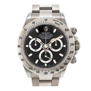 ロレックス コスモグラフ デイトナ ランダム番 鏡面バックル  116520 自動巻き ステンレススティール メンズ ROLEX 中古 【時計】｜turuya783