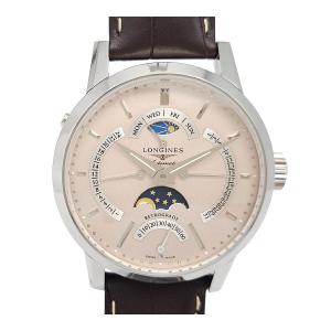 ロンジン 1832 ムーンフェイズ レトログラード L4.828.4 自動巻き ステンレススティール メンズ LONGINES 中古 【時計】｜turuya783