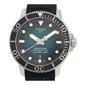 ティソ シースター 1000 デイト 裏スケ T120.407.11.091.00 自動巻き ステンレススティール メンズ TISSOT 中古 【時計】｜turuya783