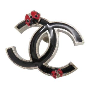 CHANEL シャネル ココマーク てんとう虫 ピンブローチ メタル 