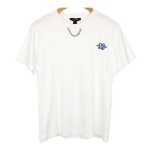 LOUIS VUITTON ルイヴィトン コットン ヘンリーネック リンガーTシャツ  