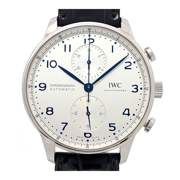 IWC ポルトギーゼ クロノグラフ IW371605 自動巻き ステンレススティール メンズ IWC...