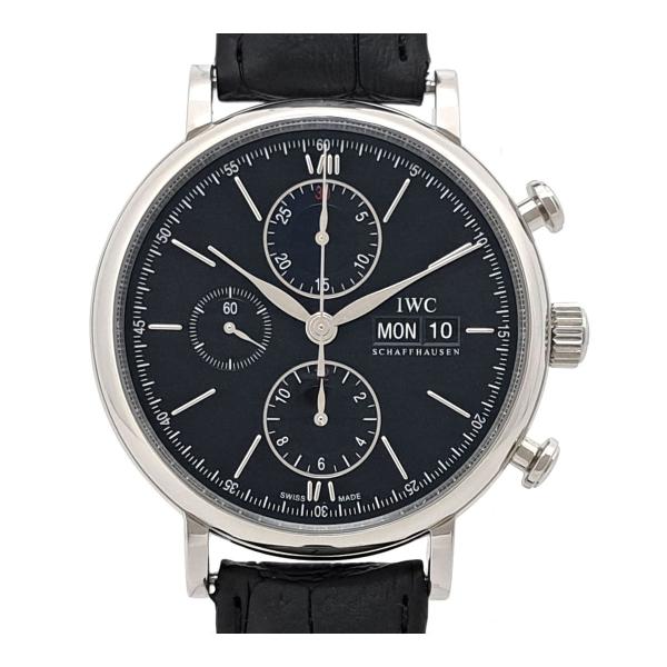IWC ポートフィノ クロノグラフ IW391008 自動巻き ステンレススティール メンズ IWC...
