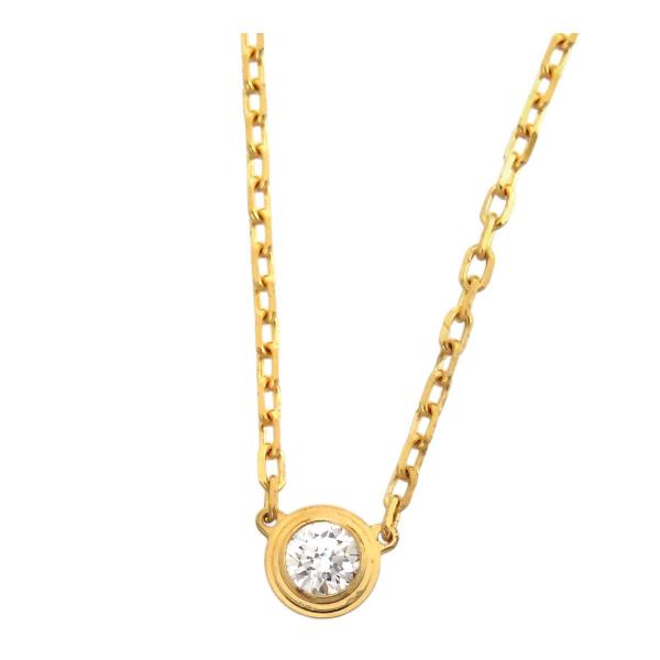 カルティエ ディアマン レジェ ネックレス SM B7215800 Au750 (K18YG) レデ...