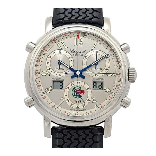 ショパール ミッレミリア クロノグラフ デジアナ 16/8309 クオーツ ステンレススティール メ...