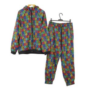 グッチ GG サイケデリック スウェット セットアップ 604197 604199 メンズ ブラック マルチカラー GUCCI 中古 【アパレル・小物】