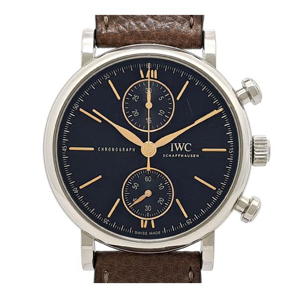 IWC ポートフィノ・クロノグラフ 39 IW391404 自動巻き ステンレススティール メンズ ...