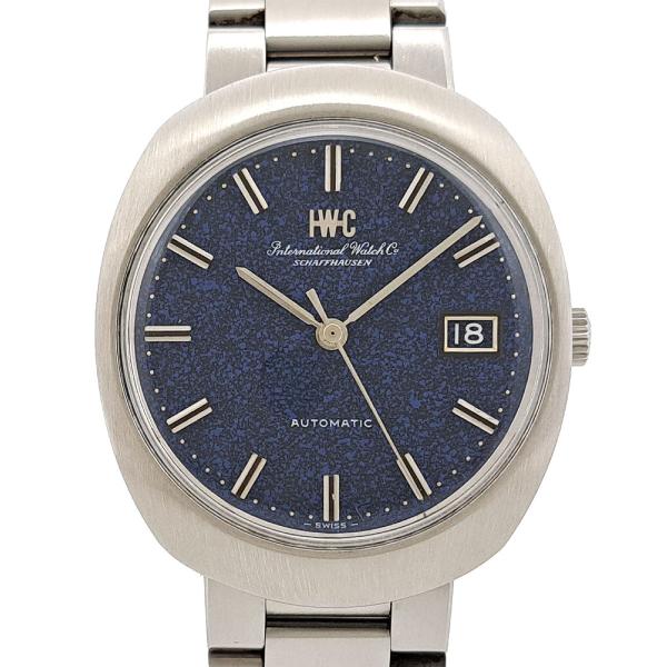 IWC オールドインター ブルーマーブルダイヤル C.8541 R815A 自動巻き ステンレスステ...