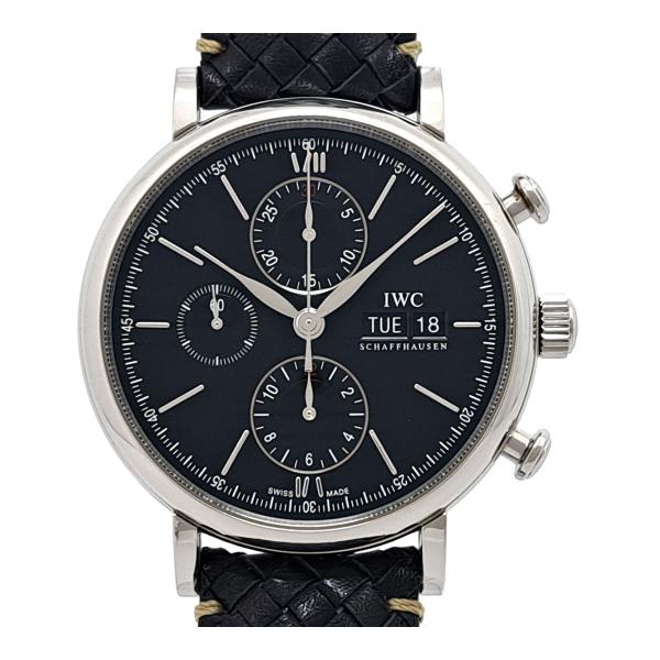 IWC ポートフィノ クロノグラフ IW391008 自動巻き ステンレススティール メンズ IWC...