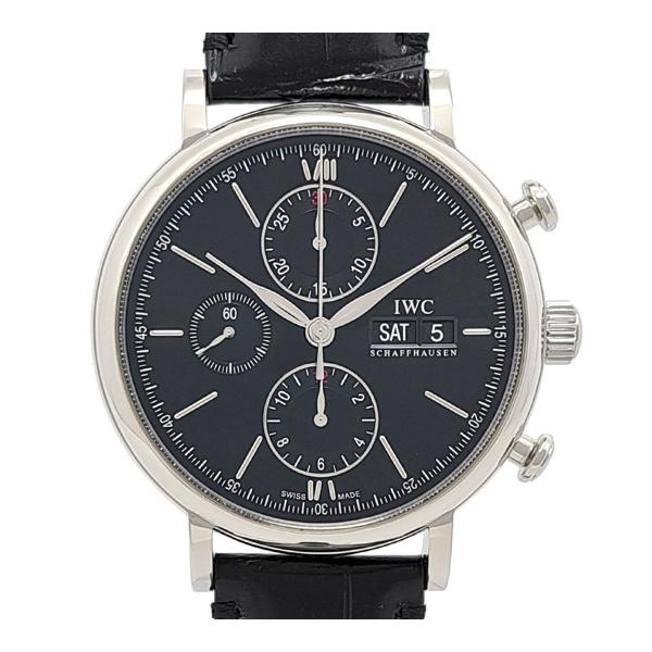 IWC ポートフィノ・クロノグラフ IW391002 自動巻き ステンレススティール メンズ IWC...