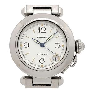 カルティエ パシャ C ドゥ カルティエ ウォッチ W31015M7 自動巻き ステンレススティール メンズ ボーイズ CARTIER 中古 【時計】