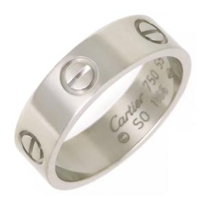 カルティエ ラブ リング #55 B4084755 750 (K18WG) レディース CARTIER [美品] 中古 【ジュエリー】