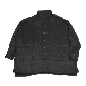 クロムハーツ マハルキタ CHプラス 総柄 ロングスリーブ シルク シャツ メンズ ブラック CHROME HEARTS 中古 【アパレル・小物】
