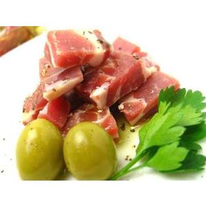 [訳あり] 18ヶ月熟成 生ハム 切り落としブロック500ｇガローニ冷凍食品