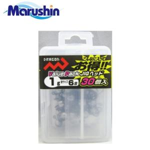 マルシン バリューパックジグヘッド 1g 6＃ (30個入)