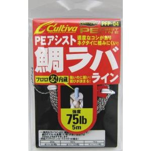 オーナー　（66101）　PFP-04　PEアシスト　鯛ラバライン　75lb-5M　[OWNER]