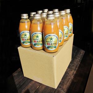 秋とまとジュース２００ｍｌ×１２本入り　１００％　無塩・無添加　晩秋南会津産...