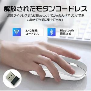 ワイヤレスマウス モダン モバイル マウス ワ...の詳細画像2