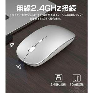 ワイヤレスマウス モダン モバイル マウス ワ...の詳細画像4
