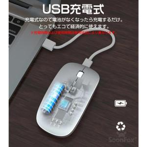 ワイヤレスマウス モダン モバイル マウス ワ...の詳細画像5