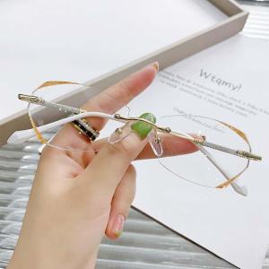 老眼鏡 おしゃれ 度数付きも レディース ブル...の詳細画像3