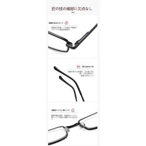 老眼鏡 超薄型 軽量 携帯用 ブルーライトカッ...の詳細画像5