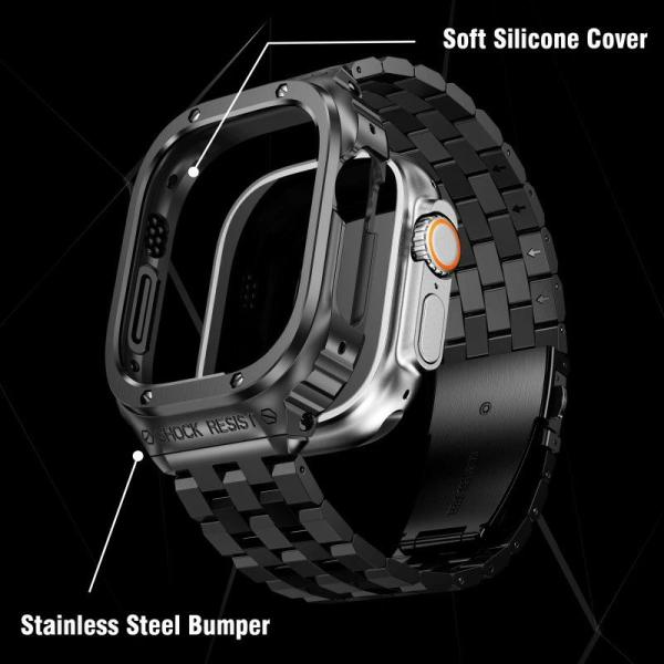 送料無料Apple Watch Ultra 49mmに対応  Apple Watch 9 8 7 バ...