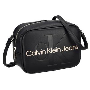 カルバンクライン ジーンズ Calvin Klein Jeans CK ショルダーバッグ 斜め掛けバッグ カメラバッグ レディース メンズ K60K610275 01F ブラック｜tutto-brand