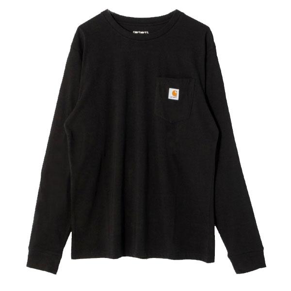 カーハート Carhartt WIP Tシャツ 長袖Tシャツ ロングTシャツ ロゴ ポケット メンズ...