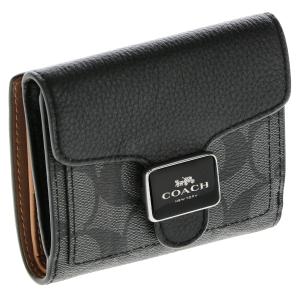 COACH（コーチ） 二つ折り財布 ミニ財布 折財布 パスケース レディース